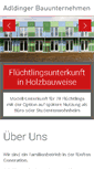 Mobile Screenshot of adldinger.de